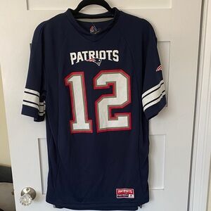 New w Tags Tom Brady New England Patriots Majestic Jersey Med.